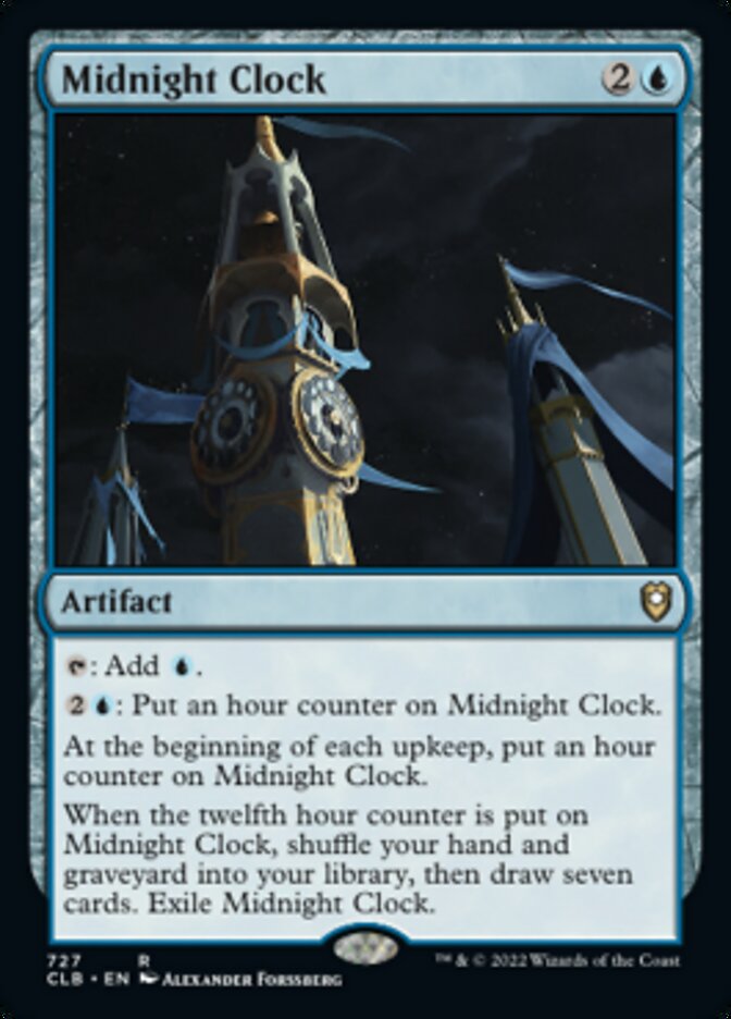 Midnight Clock [Commander Legends: Battle for Baldur's Gate] | PLUS EV GAMES 