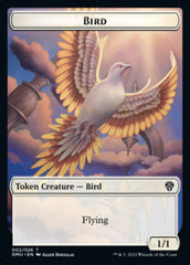 Bird (002) // Monk Double-sided Token [Dominaria United Tokens] | PLUS EV GAMES 