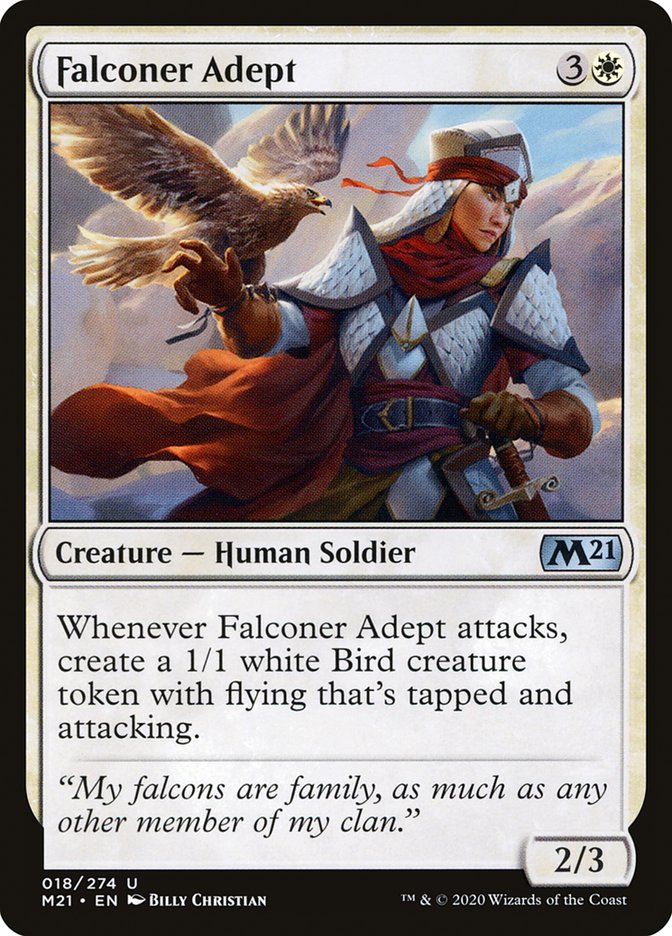 Falconer Adept [Core Set 2021] | PLUS EV GAMES 