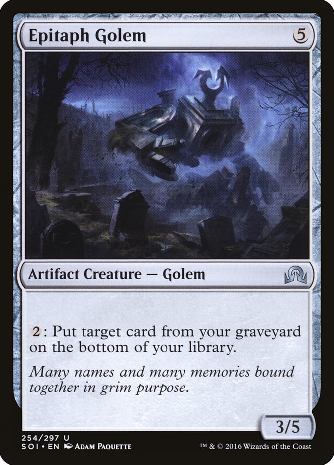 Epitaph Golem [Shadows over Innistrad] | PLUS EV GAMES 