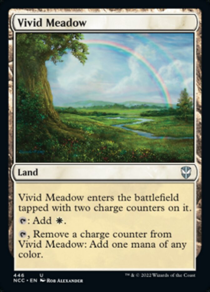 Vivid Meadow [Streets of New Capenna Commander] | PLUS EV GAMES 