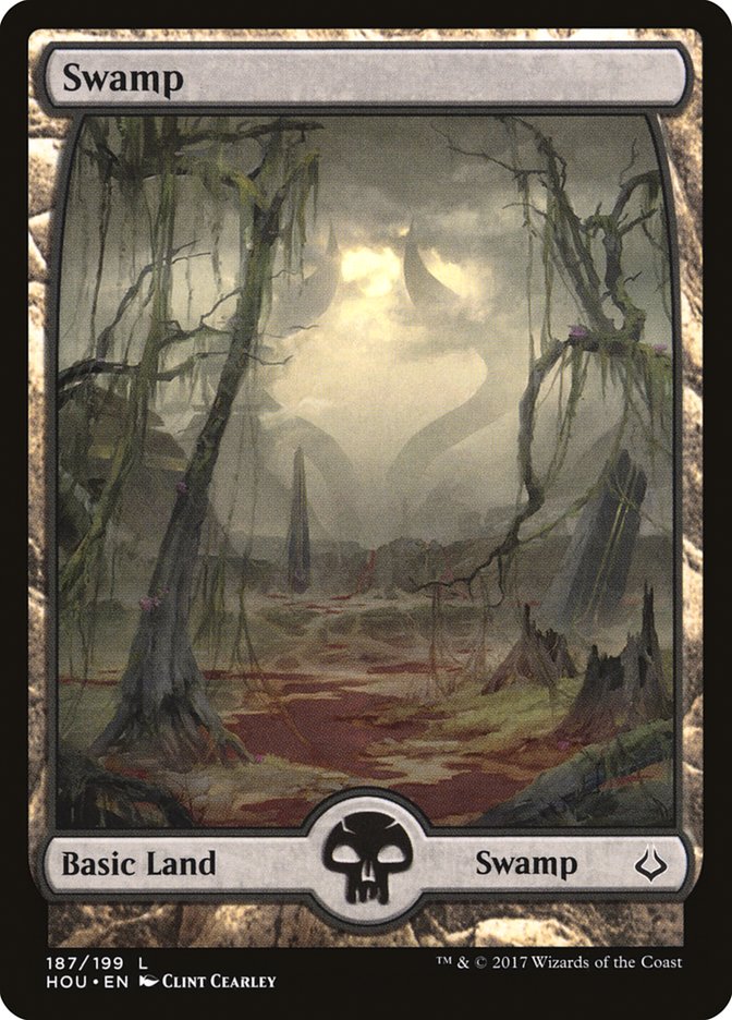 Swamp (187) [Hour of Devastation] | PLUS EV GAMES 