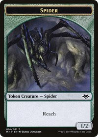 Spider // Spirit Double-Sided Token [Modern Horizons Tokens] | PLUS EV GAMES 