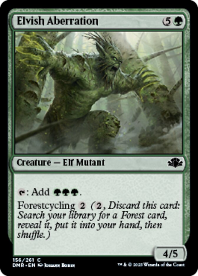 Elvish Aberration [Dominaria Remastered] | PLUS EV GAMES 