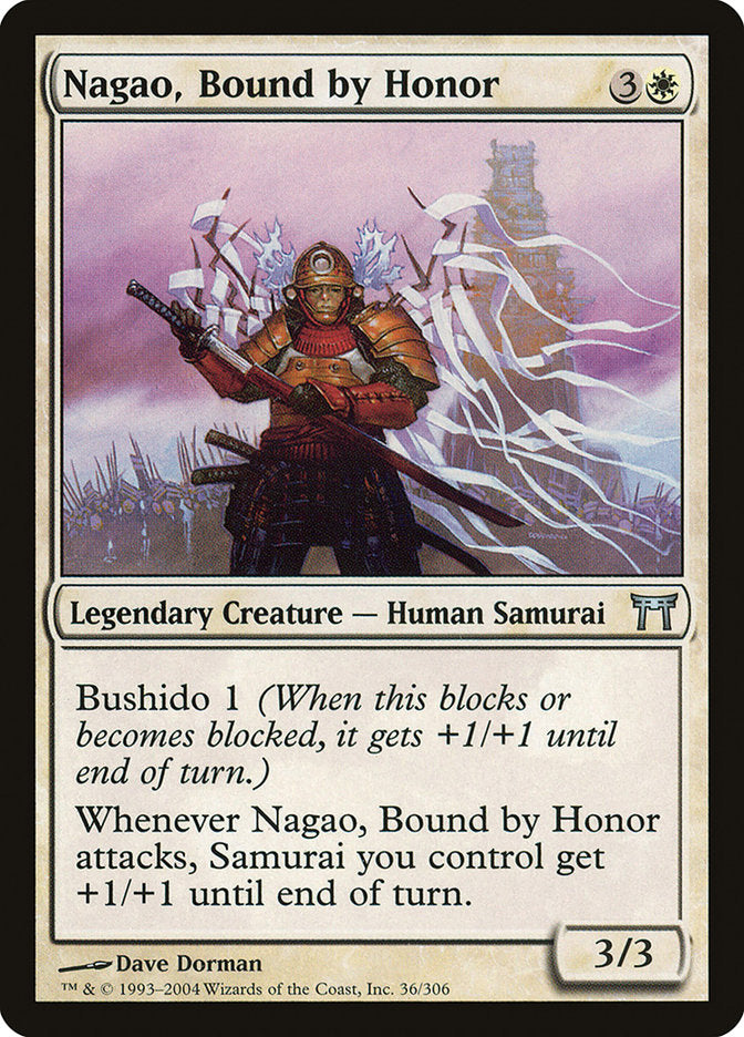 Nagao, Bound by Honor [Champions of Kamigawa] | PLUS EV GAMES 