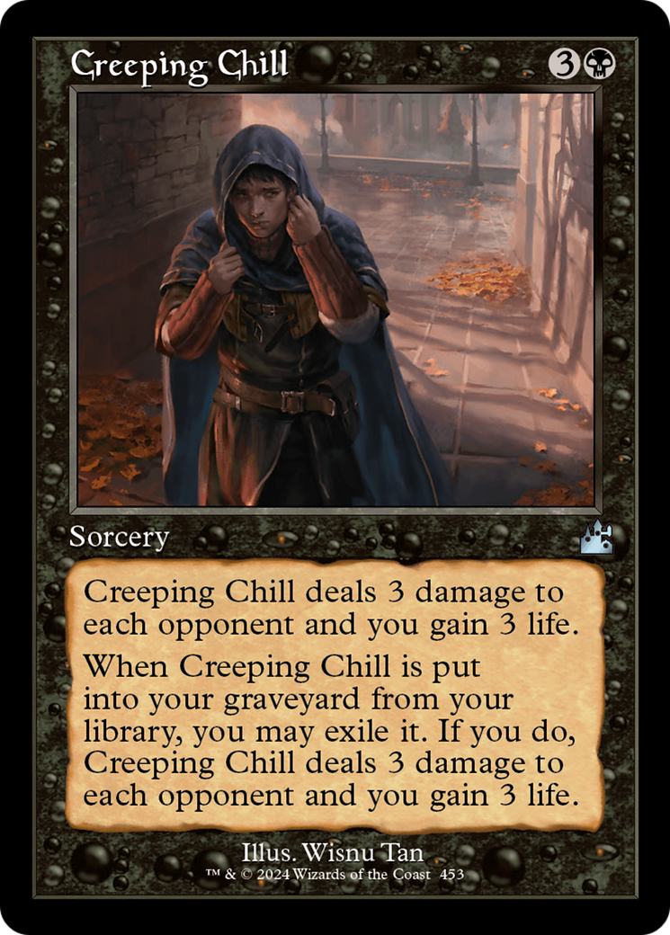 Creeping Chill (Retro Frame) [Ravnica Remastered] | PLUS EV GAMES 