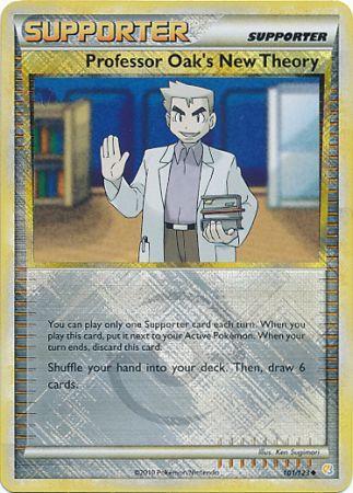 Professor Oak's New Theory (101/123) (League Promo) [HeartGold & SoulSilver: Base Set] | PLUS EV GAMES 