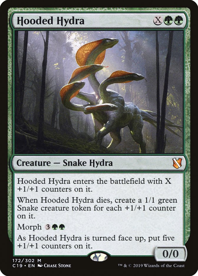 Hooded Hydra [Commander 2019] | PLUS EV GAMES 