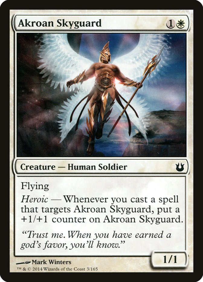Akroan Skyguard [Born of the Gods] | PLUS EV GAMES 