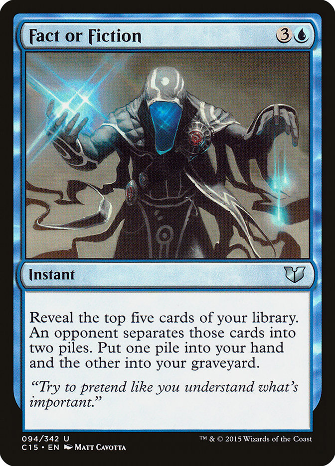 Fact or Fiction [Commander 2015] | PLUS EV GAMES 