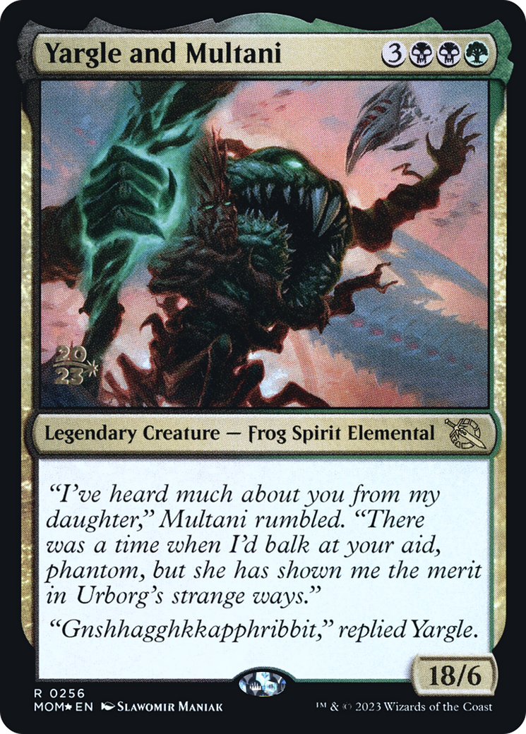 Yargle and Multani [March of the Machine Prerelease Promos] | PLUS EV GAMES 