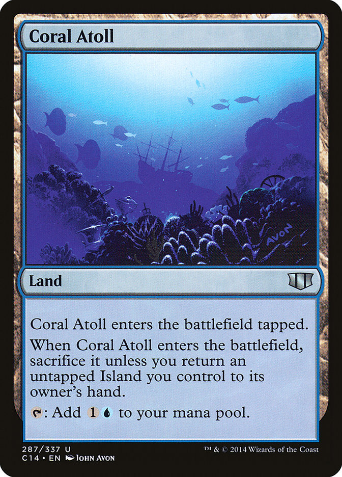 Coral Atoll [Commander 2014] | PLUS EV GAMES 