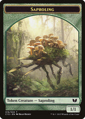 Saproling // Spider Double-Sided Token [Commander 2015 Tokens] | PLUS EV GAMES 