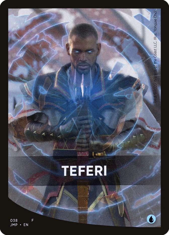 Teferi Theme Card [Jumpstart Front Cards] | PLUS EV GAMES 