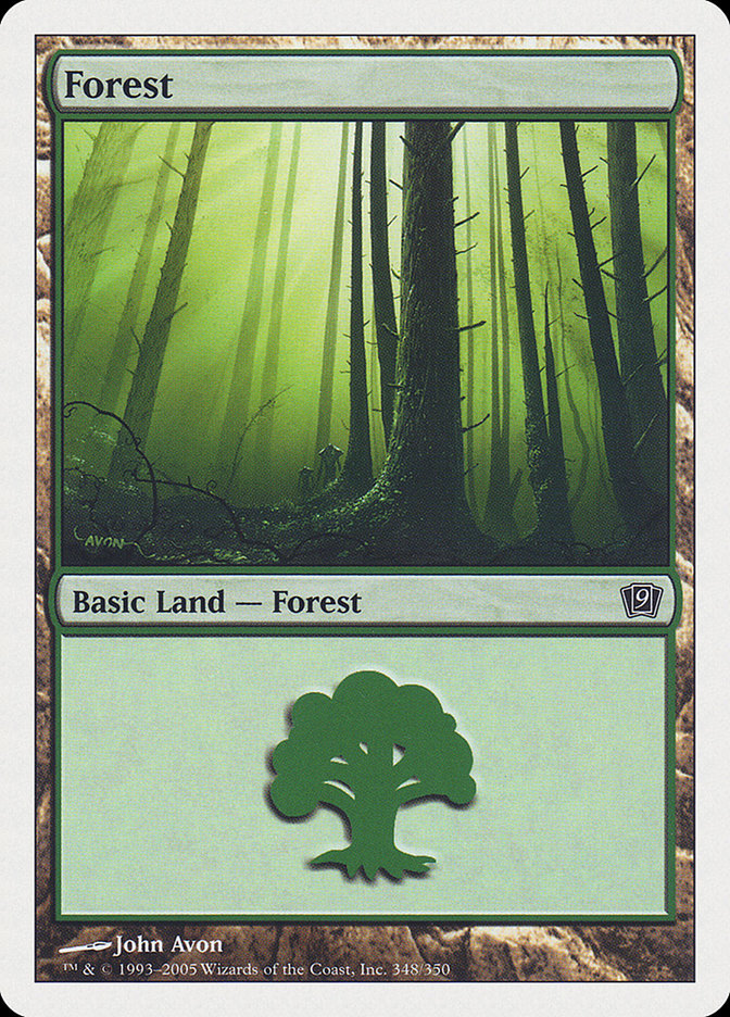 Forest (348) [Ninth Edition] | PLUS EV GAMES 