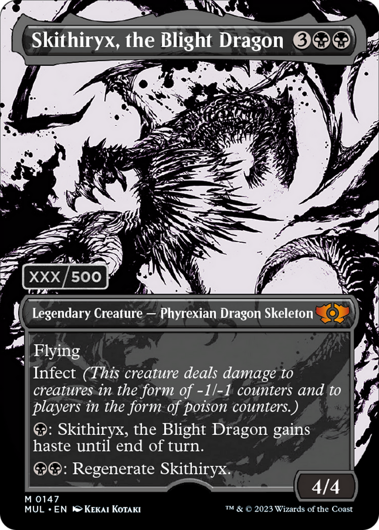 Skithiryx, the Blight Dragon (Serialized) [Multiverse Legends] | PLUS EV GAMES 