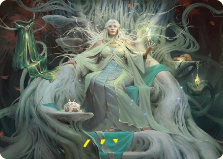 Galadriel, Gift-Giver Art Card [The Lord of the Rings: Tales of Middle-earth Art Series] | PLUS EV GAMES 