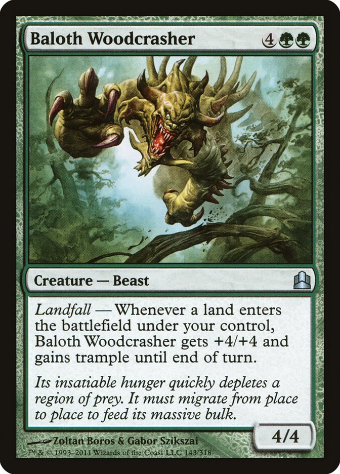 Baloth Woodcrasher [Commander 2011] | PLUS EV GAMES 