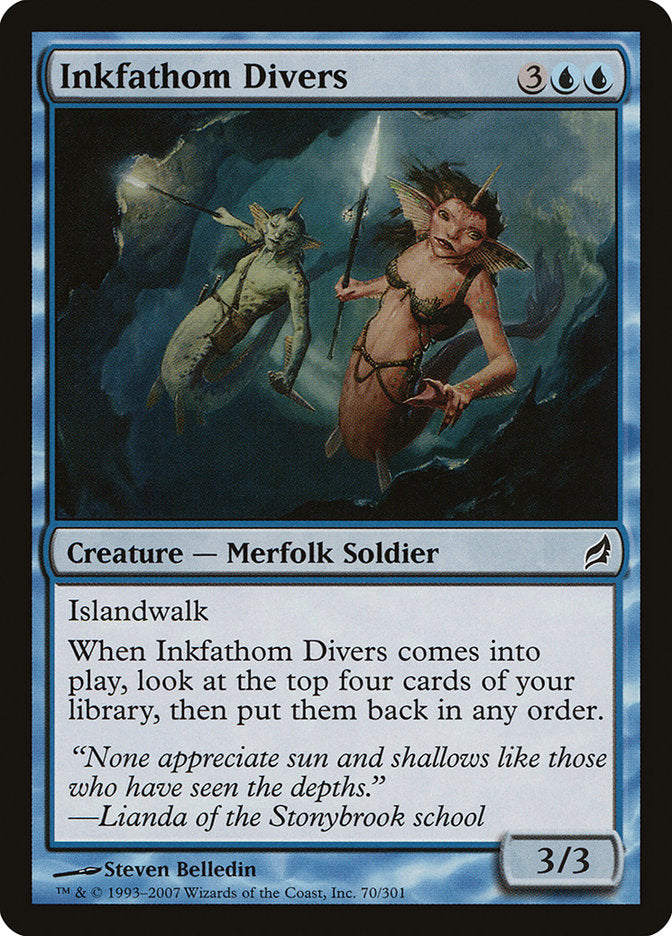 Inkfathom Divers [Lorwyn] | PLUS EV GAMES 