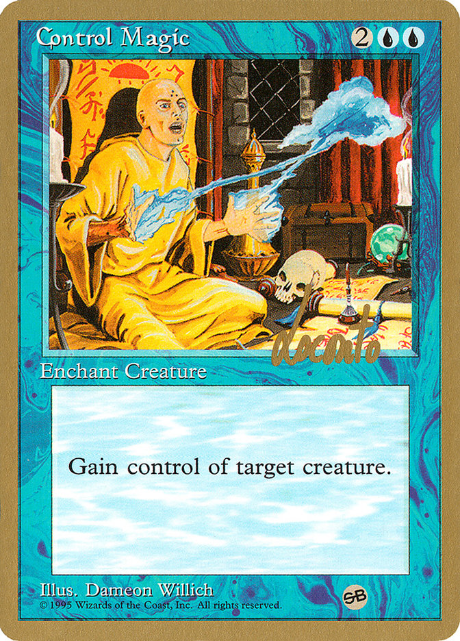 Control Magic (Michael Loconto) (SB) [Pro Tour Collector Set] | PLUS EV GAMES 