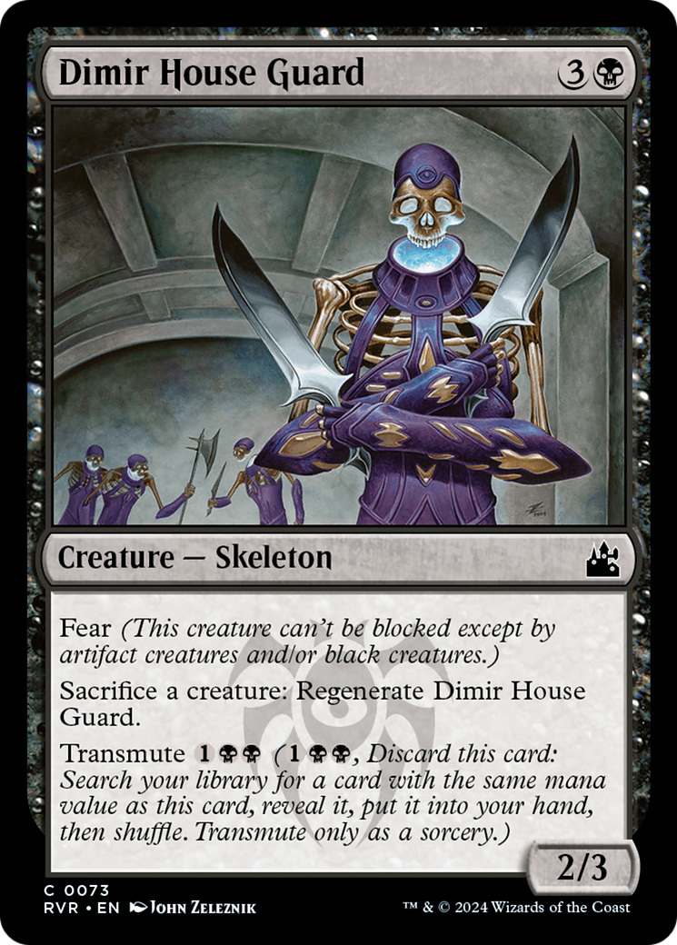 Dimir House Guard [Ravnica Remastered] | PLUS EV GAMES 