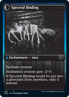 Binding Geist // Spectral Binding [Innistrad: Double Feature] | PLUS EV GAMES 