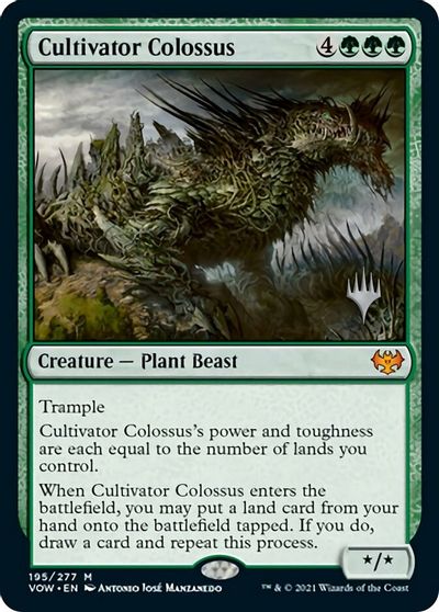 Cultivator Colossus (Promo Pack) [Innistrad: Crimson Vow Promos] | PLUS EV GAMES 