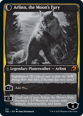 Arlinn, the Pack's Hope // Arlinn, the Moon's Fury [Innistrad: Double Feature] | PLUS EV GAMES 