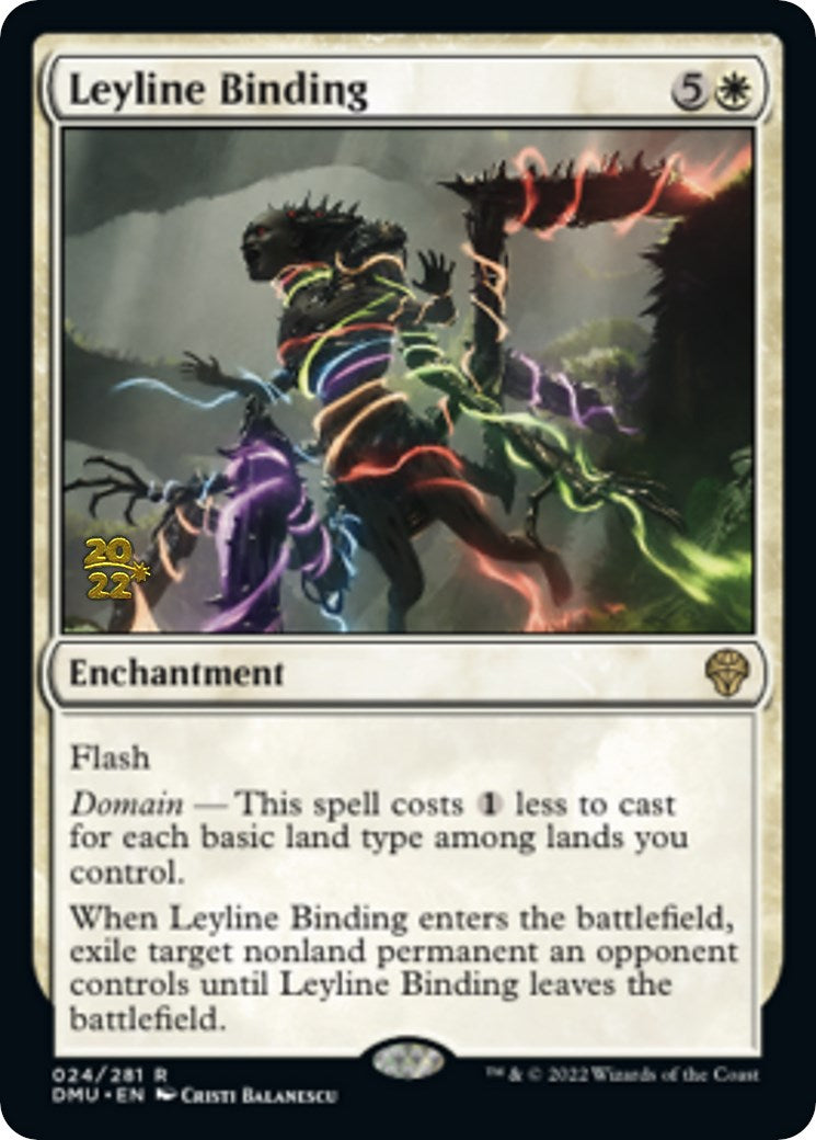 Leyline Binding [Dominaria United Prerelease Promos] | PLUS EV GAMES 