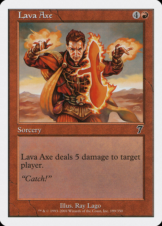 Lava Axe [Seventh Edition] | PLUS EV GAMES 