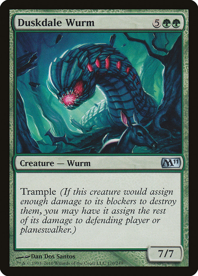 Duskdale Wurm [Magic 2011] | PLUS EV GAMES 