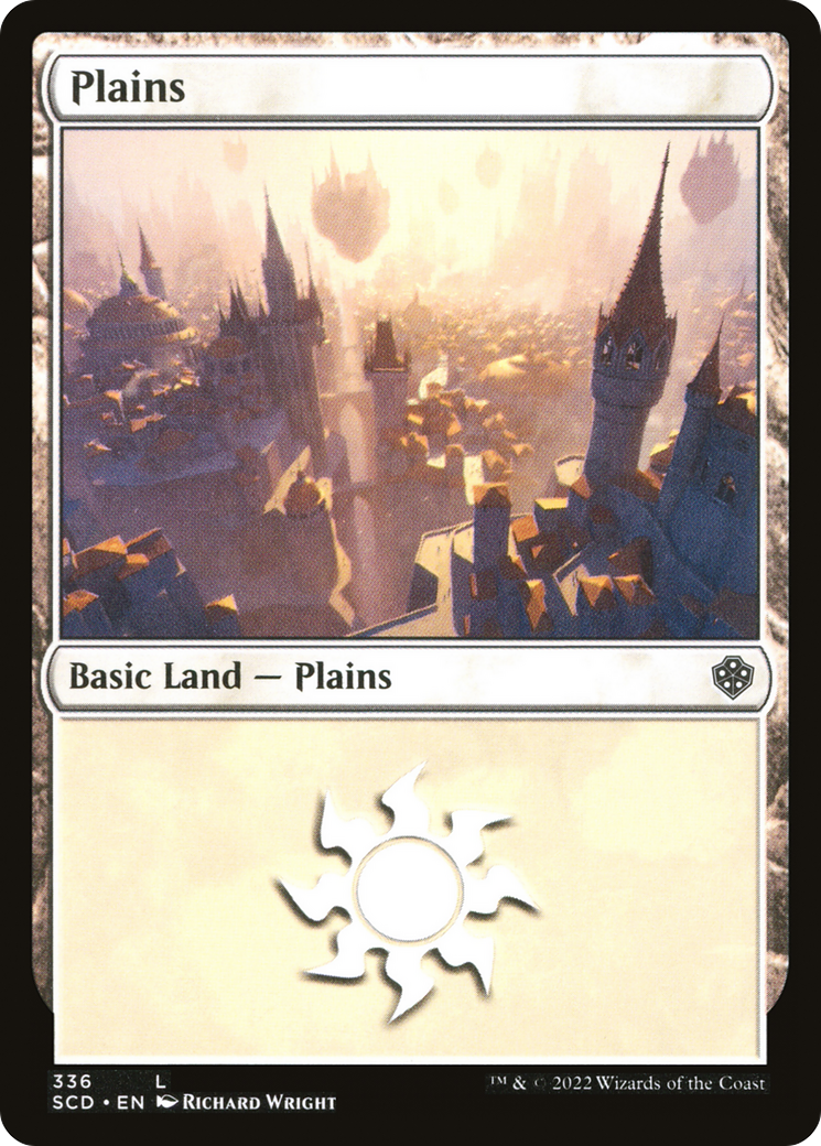 Plains (336) [Starter Commander Decks] | PLUS EV GAMES 