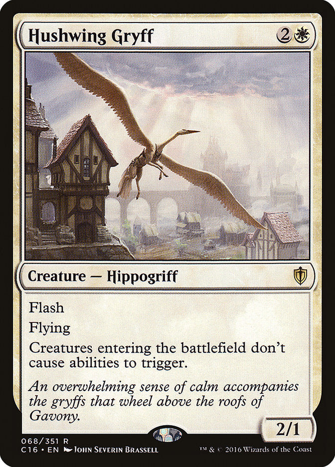 Hushwing Gryff [Commander 2016] | PLUS EV GAMES 