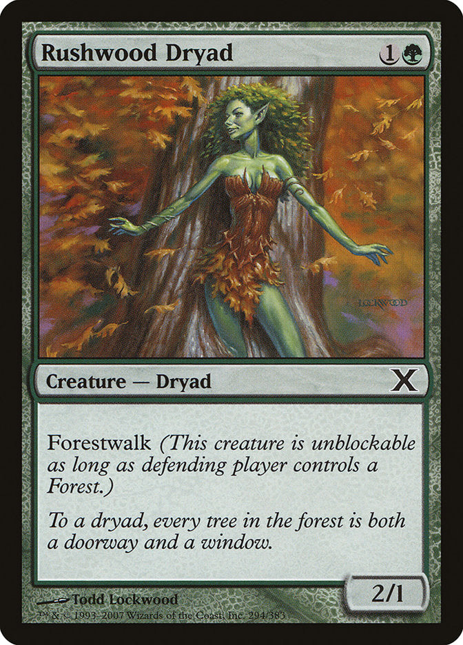 Rushwood Dryad [Tenth Edition] | PLUS EV GAMES 