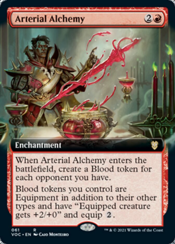 Arterial Alchemy (Extended) [Innistrad: Crimson Vow Commander] | PLUS EV GAMES 