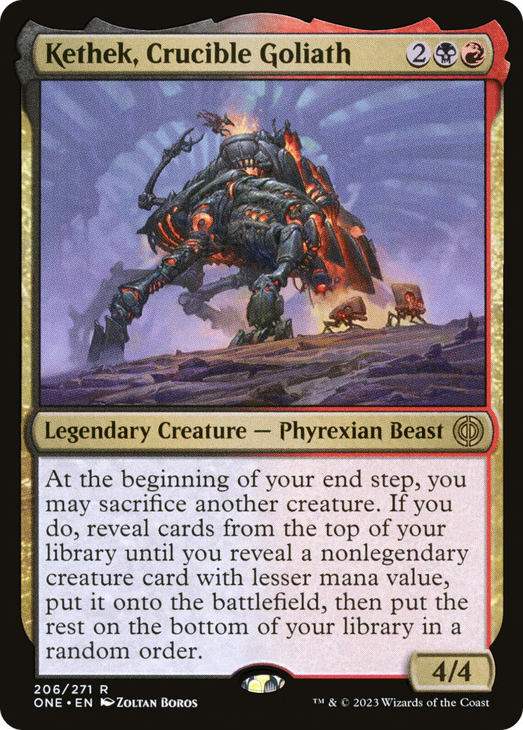 Kethek, Crucible Goliath [Phyrexia: All Will Be One] | PLUS EV GAMES 