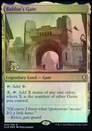 Baldur's Gate [Commander Legends: Battle for Baldur's Gate Prerelease Promos] | PLUS EV GAMES 