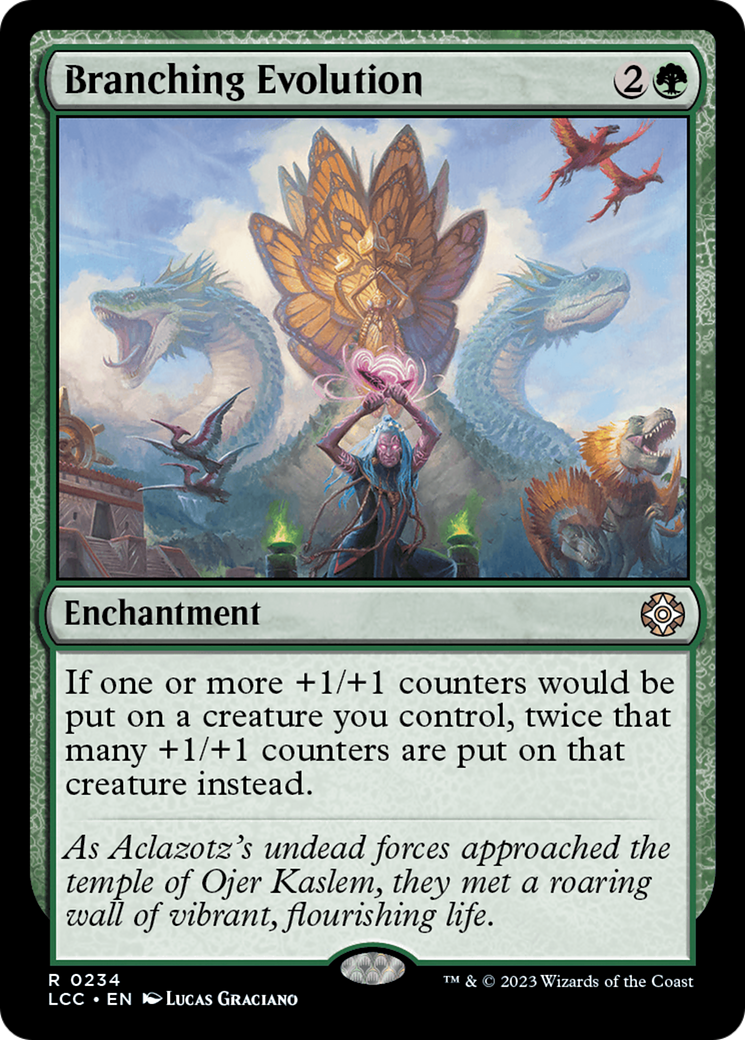 Branching Evolution [The Lost Caverns of Ixalan Commander] | PLUS EV GAMES 