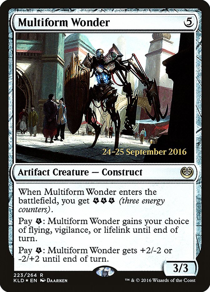 Multiform Wonder  [Kaladesh Prerelease Promos] | PLUS EV GAMES 