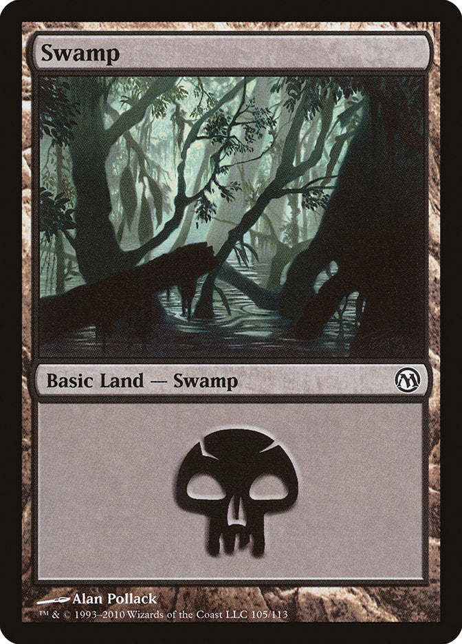 Swamp (105) [Duels of the Planeswalkers] | PLUS EV GAMES 