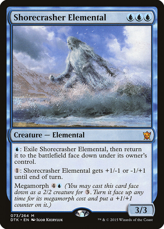 Shorecrasher Elemental [Dragons of Tarkir] | PLUS EV GAMES 