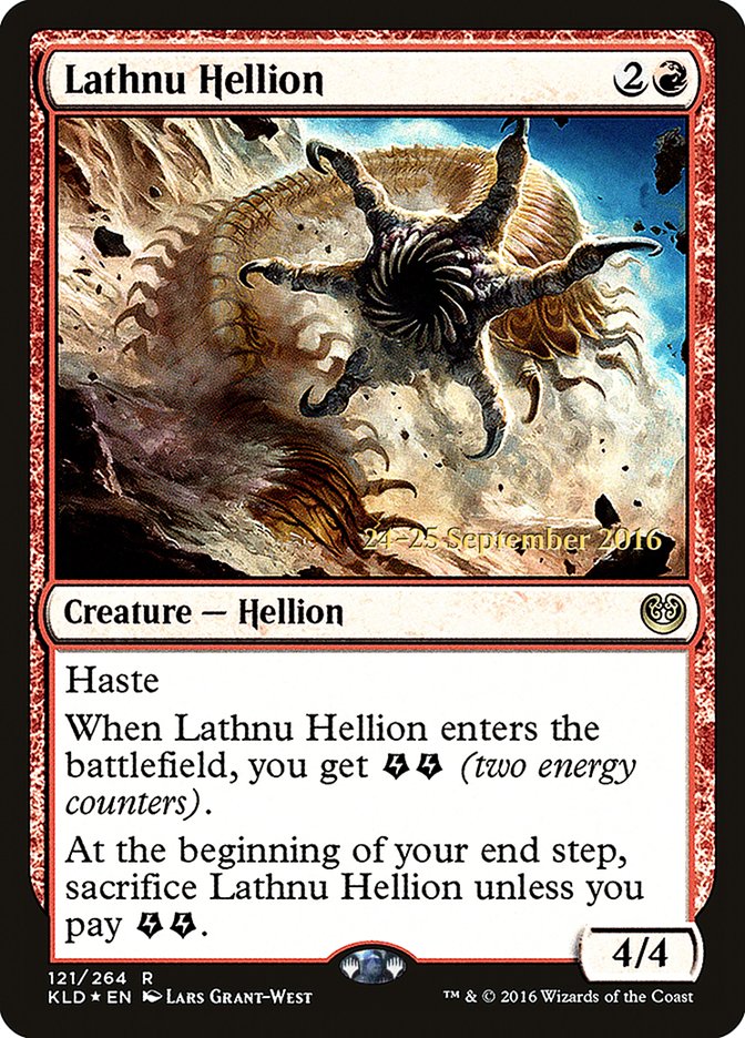 Lathnu Hellion  [Kaladesh Prerelease Promos] | PLUS EV GAMES 