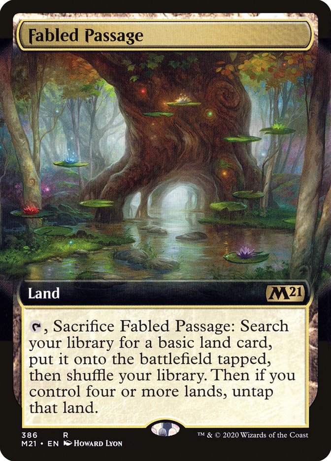 Fabled Passage (Extended) [Core Set 2021] | PLUS EV GAMES 