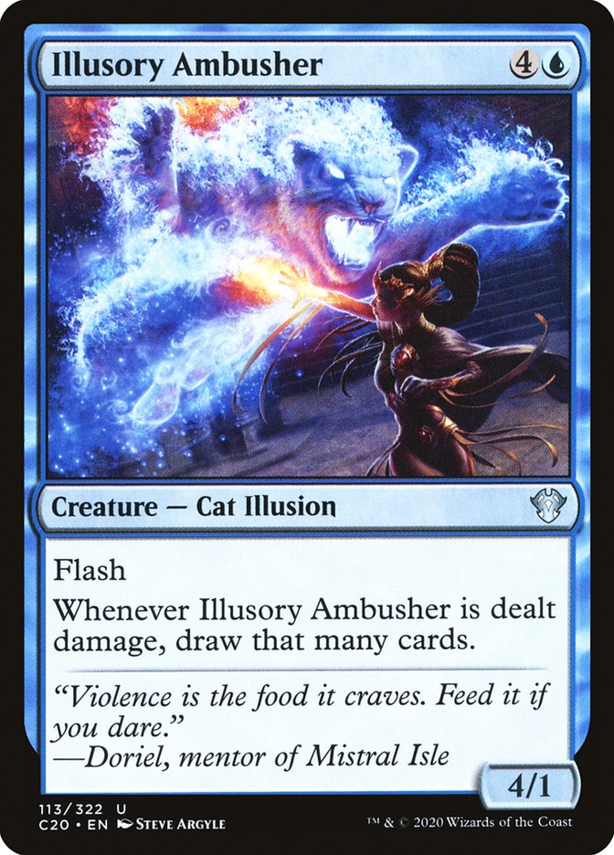 Illusory Ambusher [Commander 2020] | PLUS EV GAMES 