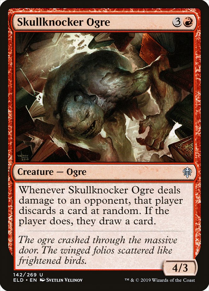 Skullknocker Ogre [Throne of Eldraine] | PLUS EV GAMES 