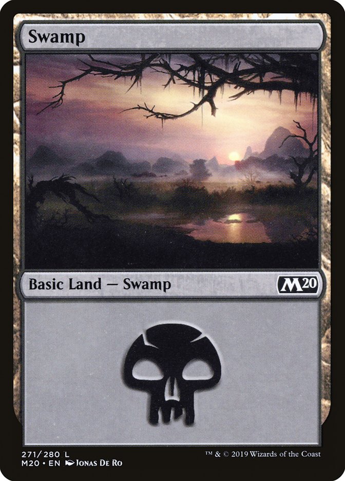 Swamp (271) [Core Set 2020] | PLUS EV GAMES 