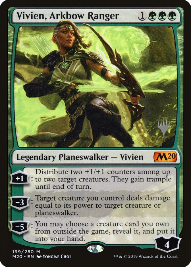 Vivien, Arkbow Ranger (Promo Pack) [Core Set 2020 Promos] | PLUS EV GAMES 