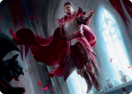 Markov Waltzer Art Card [Innistrad: Crimson Vow Art Series] | PLUS EV GAMES 