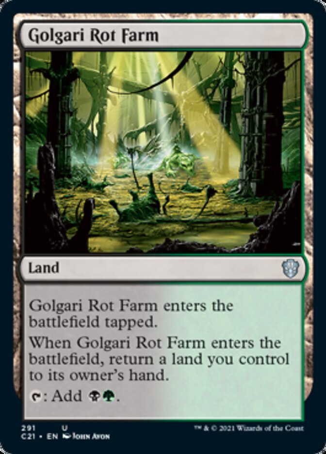 Golgari Rot Farm [Commander 2021] | PLUS EV GAMES 