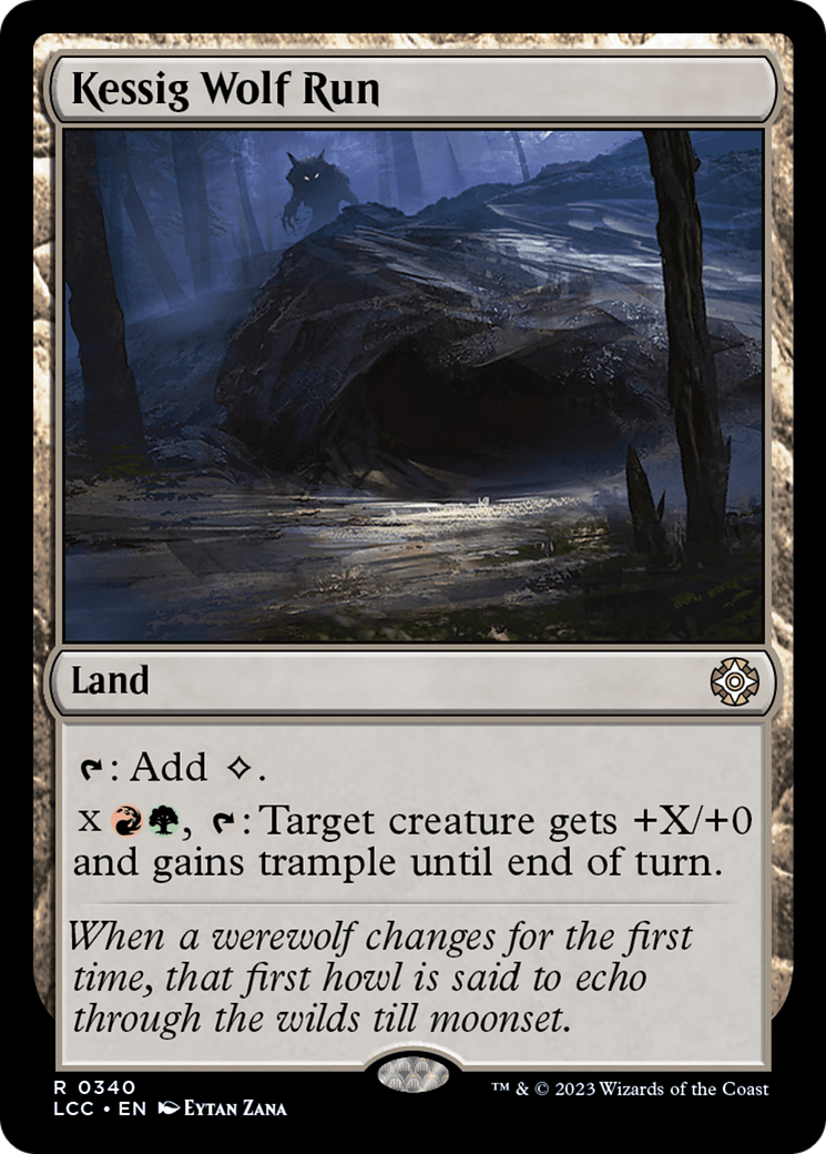 Kessig Wolf Run [The Lost Caverns of Ixalan Commander] | PLUS EV GAMES 